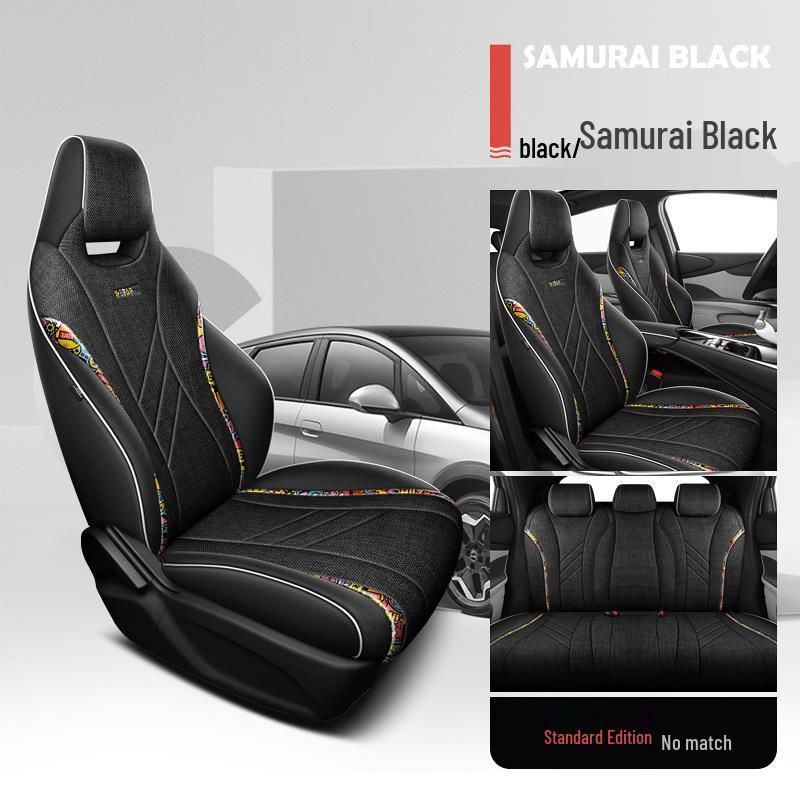 Чехол на сиденье LDJ: Стильная, спортивная, всесезонная подушка для BYD Dolphin