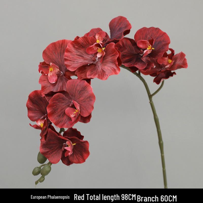 Роскошный реалистичный искусственный цветок фаленопсиса для свадеб и домашнего декора