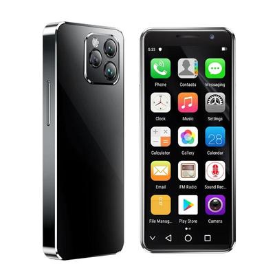 Мобильный телефон SOYES XS16 Pro, 4 ГБ ОЗУ, 128 ГБ ПЗУ, большая память, 4,0-дюймовый сенсорный экран, 2000 мАч, Android 10, восьмиядерный, 4G LTE, две SIM-карты, Face ID, мини-смартфон