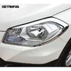 Для Suzuki SX4 S-Cross Crossover 2013 2014 2015 Хромированная Накладка на Фару Защитная Рамка Фары Внешние Аксессуары