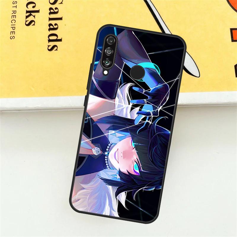 Yelan Genshin Impact For Huawei Nova 12S 12i 9 10 SE 7i 8i 11i Y60 Y61 Y70 Y72 Y73 Y90 Y91 P20 P40 P30 Lite Case