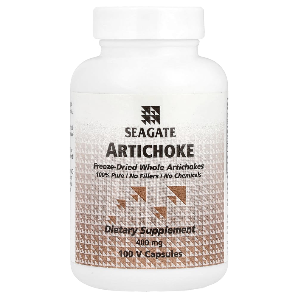 Seagate Artichoke 400mg Veggie Capsules, 100 Count