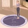 Звукопоглощающий противоскользящий коврик для упражнений: Амортизирующий коврик для прыжков на скакалке и занятий йогой в помещении