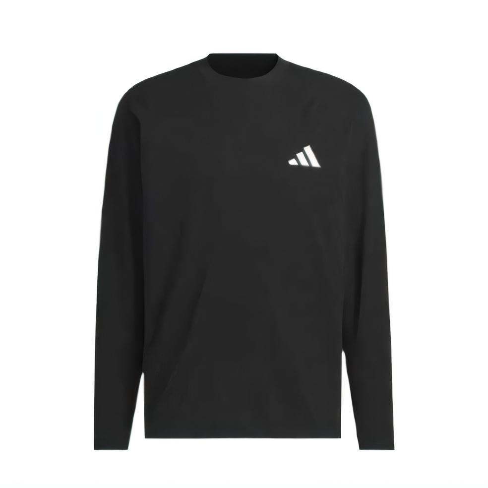 adidas Повседневный удобный свитер с длинным рукавом футболка мужская топы черный JY6944