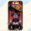 Чехол Day of the Dead Мексиканский Череп ДЕВОЧКА для Samsung Galaxy S21 S25 FE S24 S23 Ultra S20 S9 S22 Plus S10 TPU Чехол