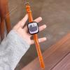 Премиальный кожаный ремешок с масляной отделкой для Apple Watch 49 46 45 44 42 41 40 мм Подарок девушке для всех моделей IWatch S11 S10 S9 S8 S7