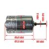 220V Miniature DIY Rechargeable Generator 775 Motor High Voltage DC Motor Generator Set Double Bearing Mute Motor