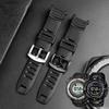 Силиконовый ремешок для часов из смолы для Casio PROTREK 3206 3135 PRW-1500 PRG-130Y PRW-1500Y Ремешок 26*18 мм Мужской резиновый ремешок для часов Браслет