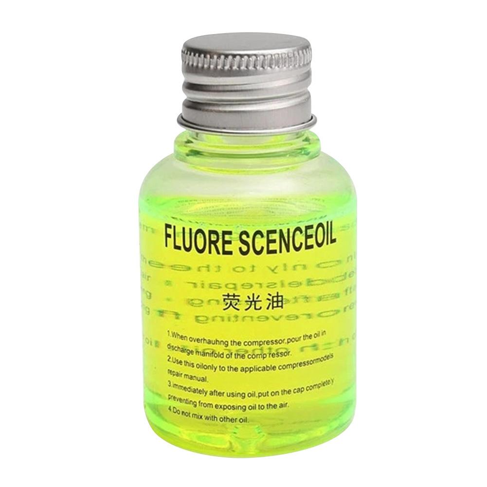 Car Air-Conditioning Fluorescent Oil Dye 60ML UV Light Leak Detection Air Conditioning Repair Tool for R134A R404A Refrigerants