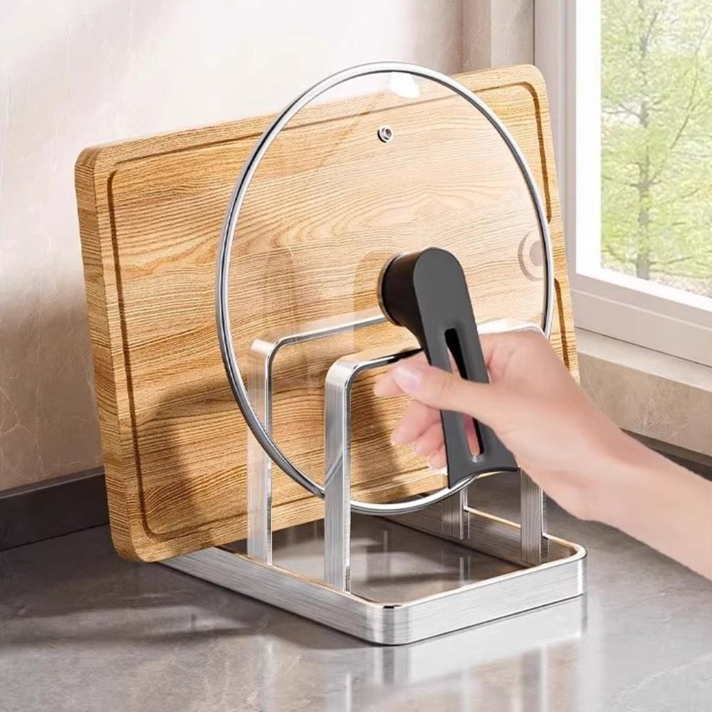 Многослойная подставка для разделочных досок Металлическая устойчивая подставка для разделочных досок Экономия места Полка для разделочных досок Ресторан Домашняя кухня