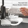 Сетчатый фильтр для слива раковины с присоской, корзина для сбора пищевых отходов, сетчатый фильтр для остатков пищи