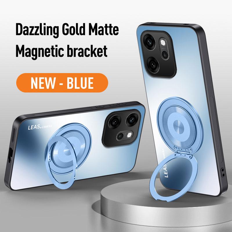 For Oppo Reno 6 8 10 11 12 13 13F 14 14F Find X8 X7 Ultra X6 X5 Pro Magnetic Ring Stand Back Phone Case Ring Lens Protect Cover