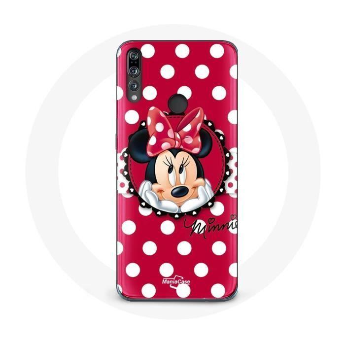 Coque - Minnie Mouse - Huawei P30 Lite - Souple - Rouge - Dessin animé