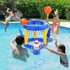 Надувной баскетбольный набор Игра с кольцами для бассейна для игр на воде на открытом воздухе Интерактивный спортивный комбо