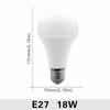 E27 Led Bulb 5 7 9 12 15 18W Led Lamp AC 165V-220V Spotlight Lampada Light Bulbs Energy Saving Bulbs for Home Lighting