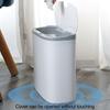 Garbage Can Touch Control Odor Isolation Battery Operated Practical Wall Mounted Electric Trash for