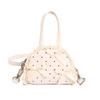 Top Handle Polka Dot Handbag Ruffles Shoulder Bag Sweet Leather Crossbody Bag  Shopping