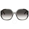Salvatore Ferragamo Grey Gradient Butterfly Sunglasses Sf943s 007 60