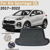 Коврик в багажник автомобиля для Kia Sportage QL KX5 2017 ~ 2022, коврик для заднего багажника, водонепроницаемая подставка для хранения ковров, материал EVA для автомобиля