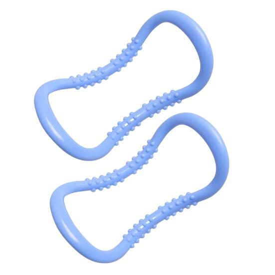 1/2 шт. Кольцо для йоги с массажными точками, портативное кольцо для массажа голени, фитнес-кольцо, пилатес, растяжка мышц, массажный круг, инструмент для домашнего спортзала