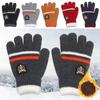 Outdoor Keep Warm Warm Thick Soft Boys Girls Kids Gloves Full Finger Knitted Gloves Mittens