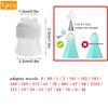 1Pcs Cream Squeezing Icing Piping Bag Coupler Squeezing Adapter  for Cupcake Fondant Cookie