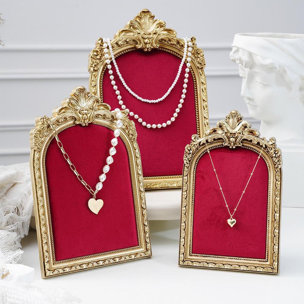 Resin Photo Frame Jewelry Display and Storage Stand