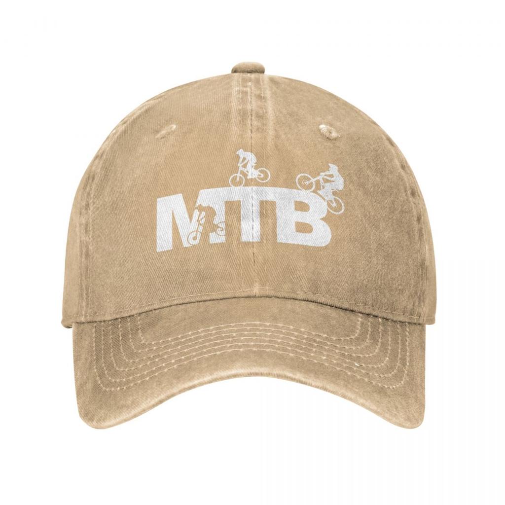 2022 New Spring Autumn Women Unisex MTB Cycling Logo Baseball Cap Funny Mountain Biker Bike Hip Hop Sun Hat Sport Denim Casquette
