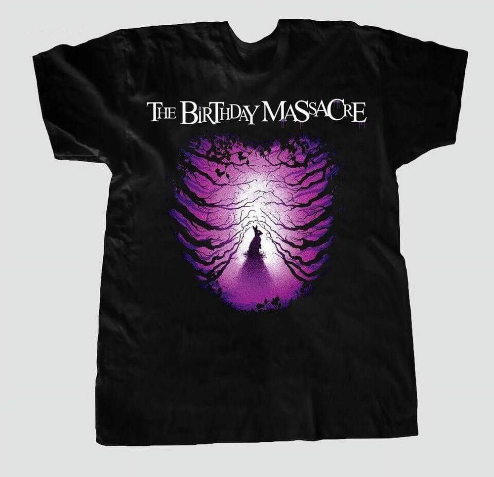 The Birthday Massacre Purple Heart Forest T-shirt