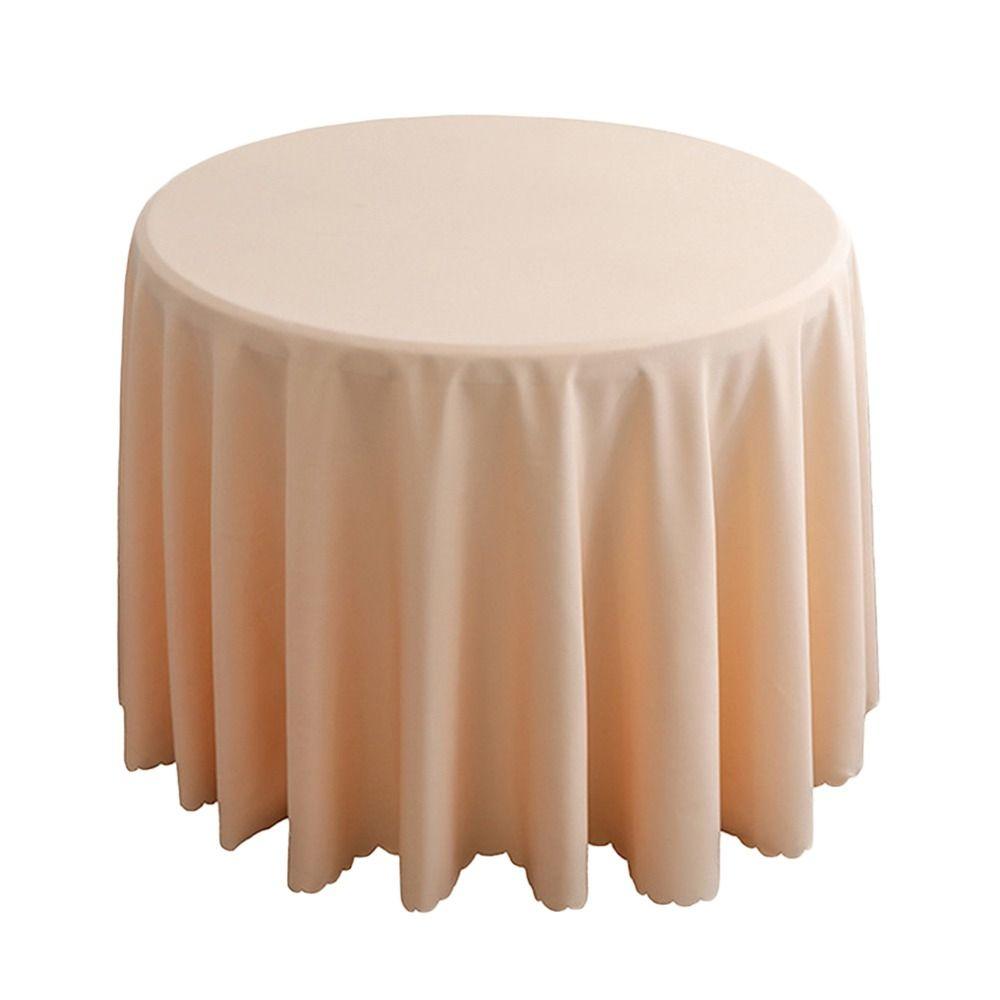 Декор для дома Моющиеся банкетные скатерти Чехол на круглый стол Скатерть Накладка