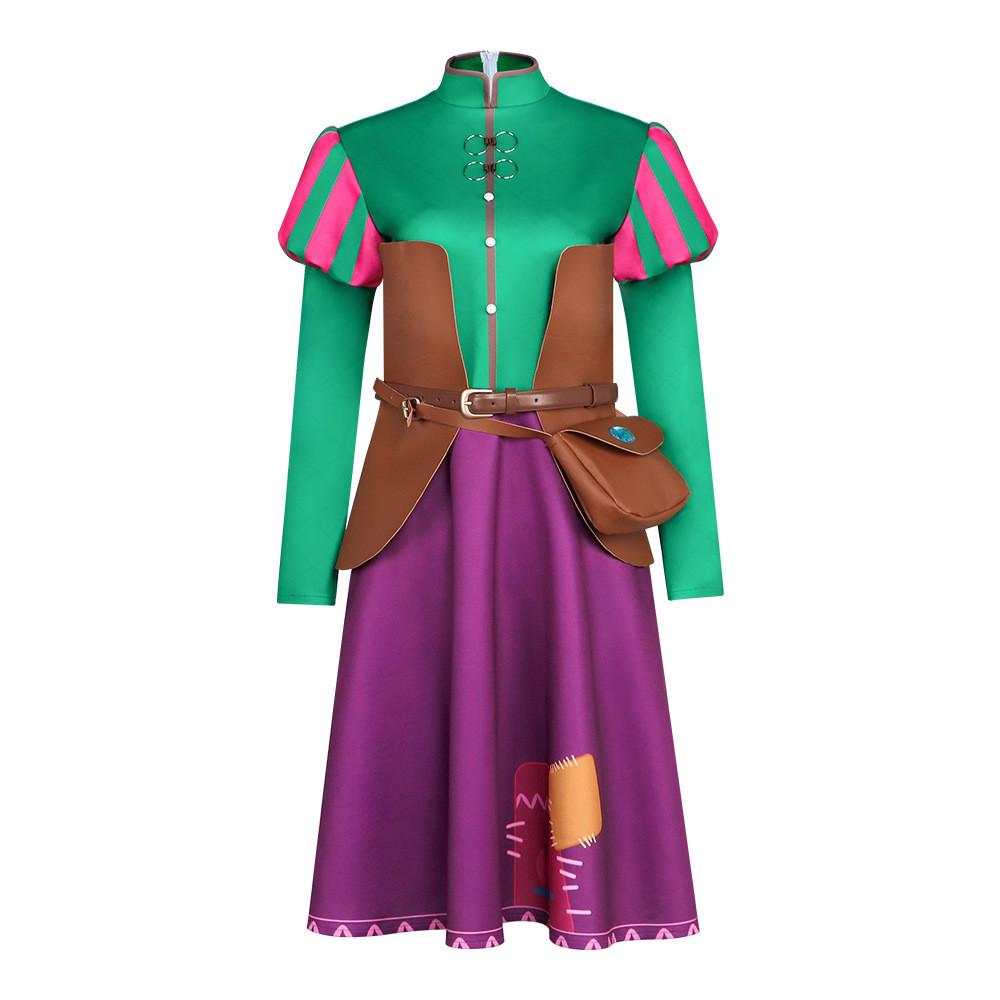 Three Wishes For Cosplay Costume Set With Polyester Fabric For Halloween And Stage Performances