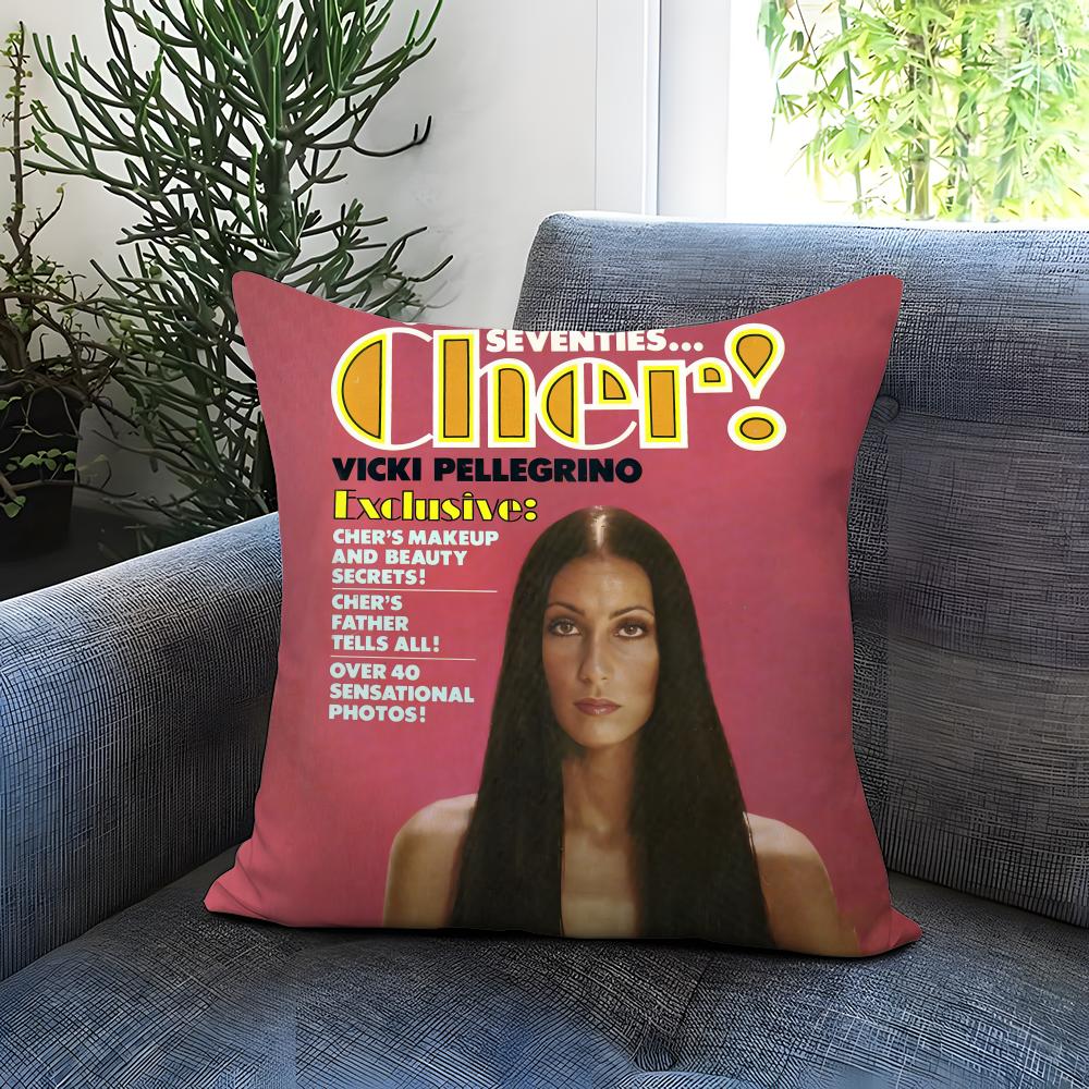 Fashion CCherful Cushion Cover Comfortable Reversible Pillow Cover Ideal for Car Sofa Bedroom Beyond