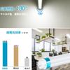10 LED Fluorescent Light Bulbs, Daylight White, 40W, High-Efficiency, 2600LM, 18W, Natural White, High Color Rendering, Noise, Insect Repellent, T8