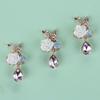 DIY Hairpin Accessories Flatback Pearl Buttons Flower Buckle Apparel Sewing Rhinestone Button