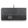Perixx PERIBOARD-534US Compact Wired Keyboard with Touchpad and Pantograph Keys