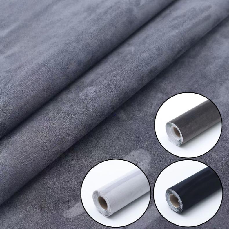Suede Fabric Self-adhesive Cloth for Car Interior Modification Door Panel Workbench DIY Decoration Patch