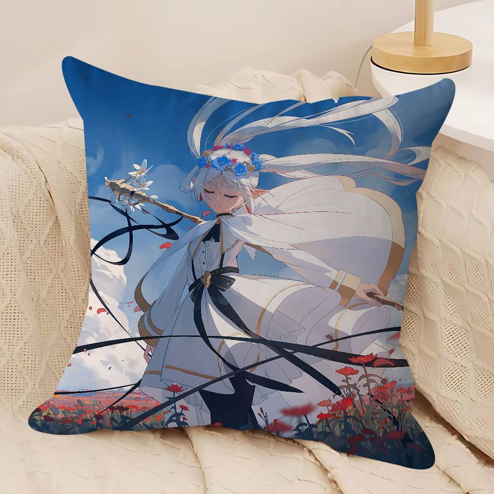 Милая наволочка F-Frierens, съемная, моющаяся, чехол для подушки – Мягкий лен для любого сезона