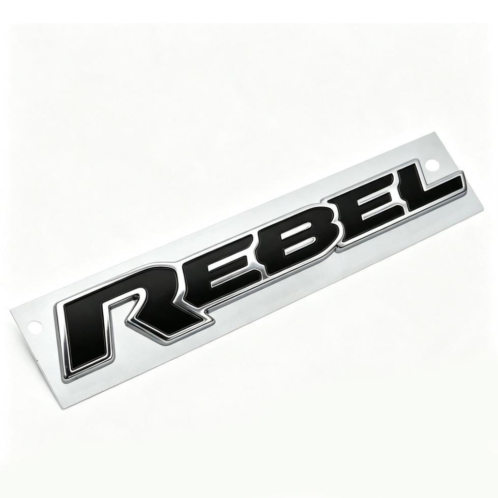 3D Эмблема REBEL для Dodge - Наклейка на задний багажник автомобиля