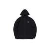 Basketball Series Zip-Up Hoodie Jacket Men Outerwear Standard-Black AWDQ587-1