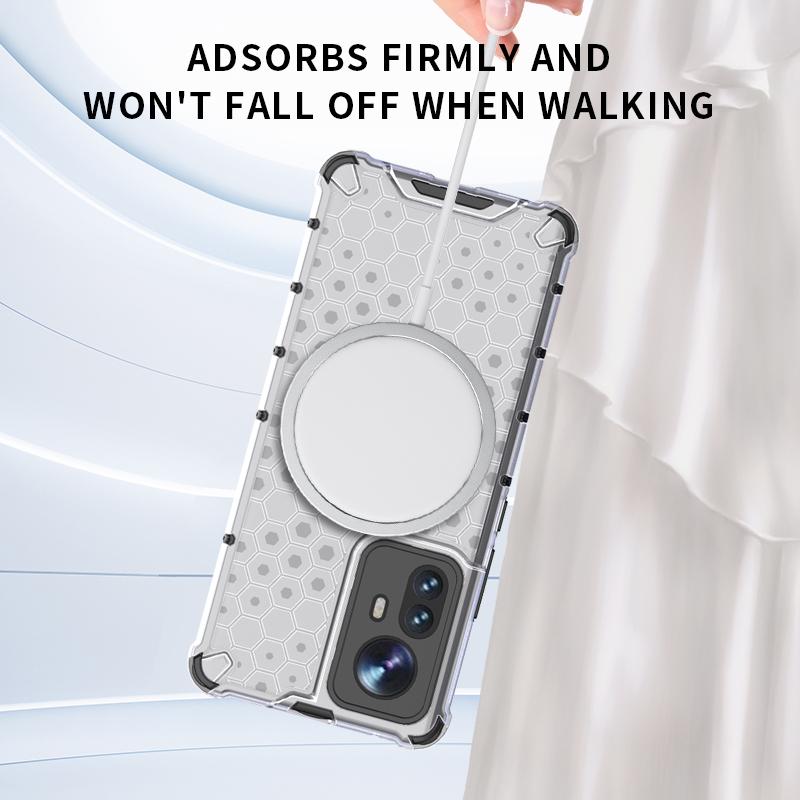 Для Oppo Realme C63 Магнитное кольцо задняя крышка телефона чехол Magsafe кольцо беспроводной зарядки объектив Защитные противоударные чехлы