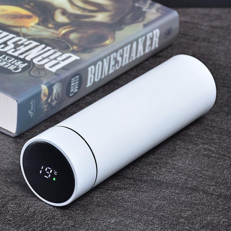 1 шт. Бутылка для воды с цифровым дисплеем температуры, изолированная чашка для воды из нержавеющей стали, идеально подходит для активного отдыха, путешествий и фитнеса