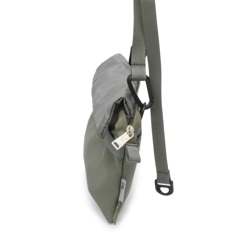 CIE МИНИ НАПЛЕЧНАЯ СУМКА Сделано из CORDURA Наплечная сумка для мужчин и женщин GRID-3 (АТТ-01) L.СЕРЫЙ, Легкий, Водонепроницаемый, Япония,