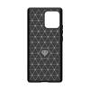 Silicone Carbon Protective Case for Motorola Edge 40 Pro - Black
