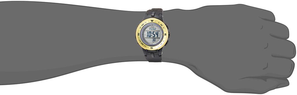 Мужские наручные часы Casio Pro Trek Черные PRG-330-9AJF