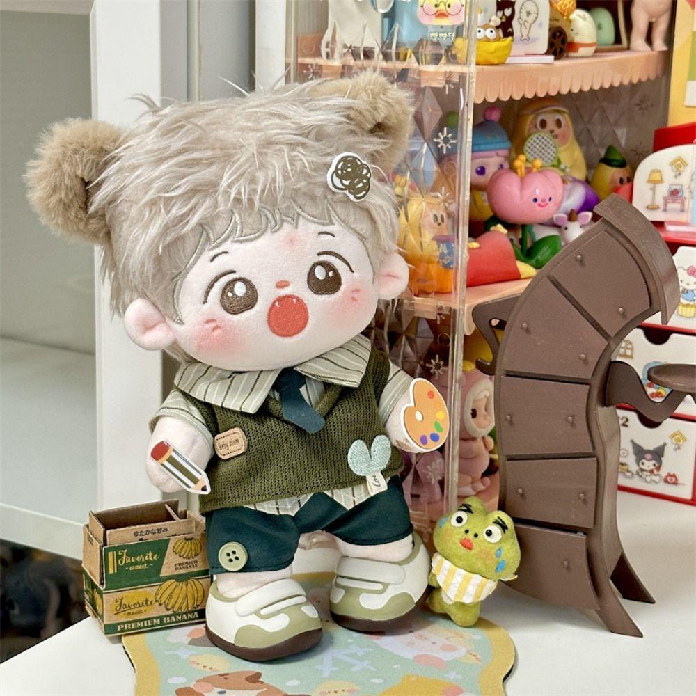 20cm Handmade Cotton Doll Clothes Cos Gift Doll Accessories Fashion Doll Cap Headdress