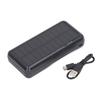 Solar Power Bank 30000mAh Capacity Dual USB Port Portable for Outdoor Camping Hiking