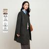 Women's Double-Sided Wool Blend Short Coat
