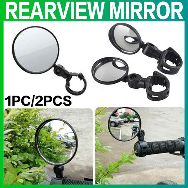 5см/8см 1 шт/2 шт Зеркала заднего вида для велосипеда с вращением на 360 градусов, зеркало заднего вида для велосипеда MTB, силиконовая ручка