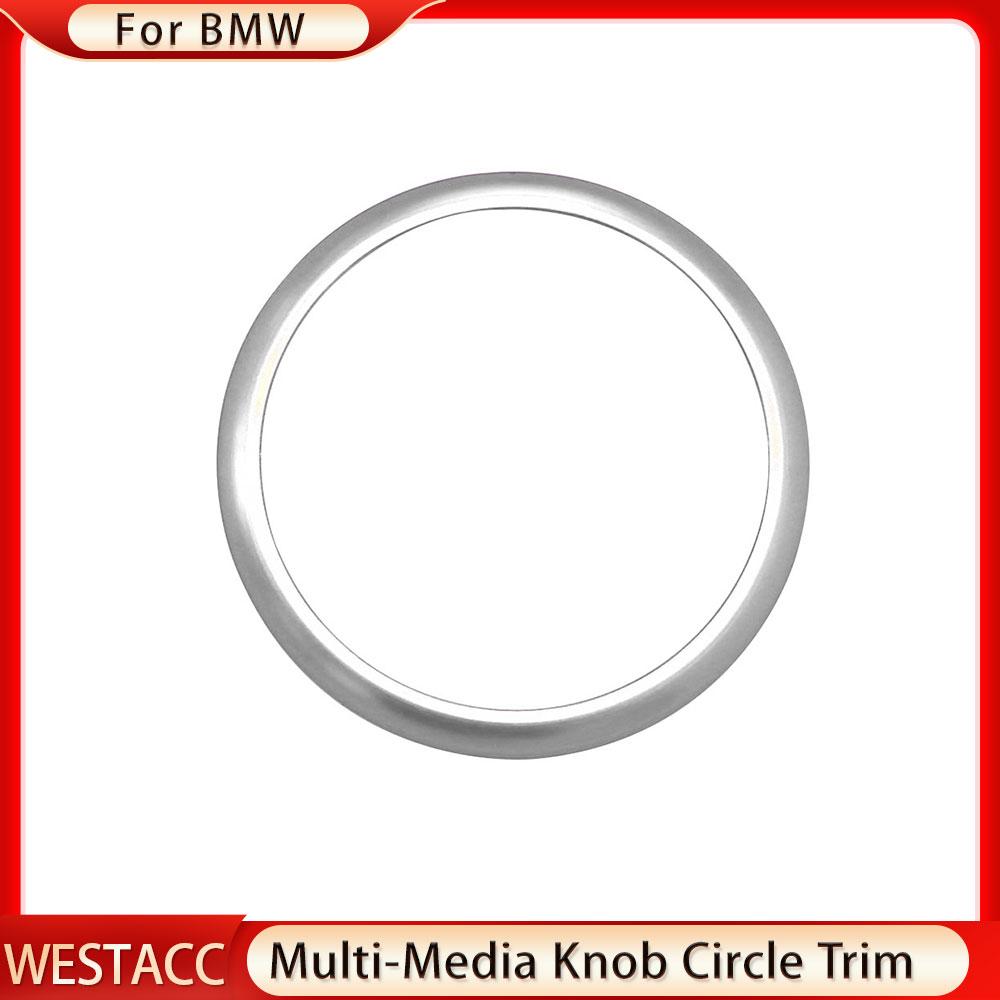 Рулевое колесо автомобиля, ручка регулировки громкости, круглая наклейка, накладка для BMW X3 G01 X4 G02 2018 2022