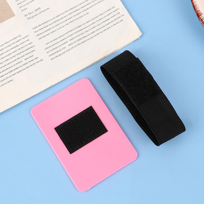 Доска для наращивания ресниц, ручная пластина, держатель для ресниц, поддон для наращивания ресниц с регулируемым ремешком на запястье